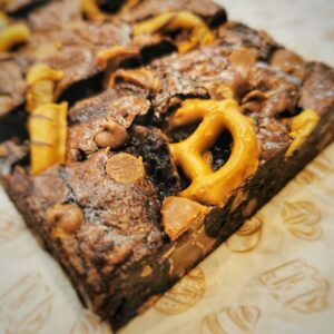 Salted Caramel Crunch Brownie